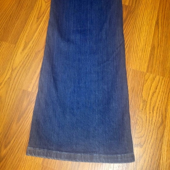 Lee Bootcut Relaxed Fit Jeans Women’s 14 Long At the Waist Stretch YKK Zip A86 - Picture 10 of 12